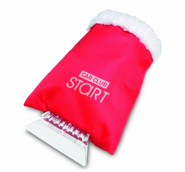 Logo trade promotional gifts image of: Car ice scraper w/ mitten